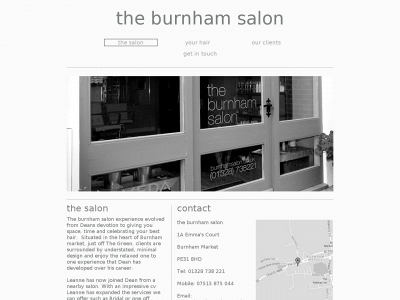 burnhamsalon.co.uk snapshot