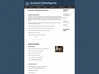 sunsystemtecnology.com snapshot
