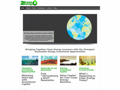 2greenenergy.com snapshot