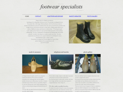 footwearspecialists.com snapshot