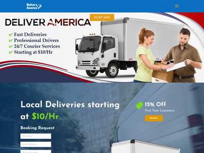 deliveramerica.net snapshot