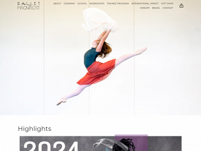 www.balletmagnificat.com snapshot