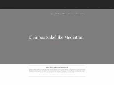 kleinbos-mediation.com snapshot