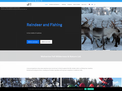 reindeerandfishing.fi snapshot