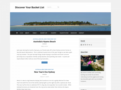 discoveryourbucketlist.com snapshot