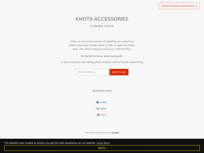 knotx.co.uk snapshot