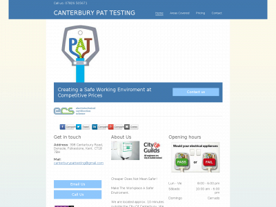 canterburypattesting.co.uk snapshot