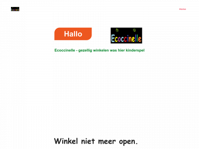 ecoccinelle.be snapshot