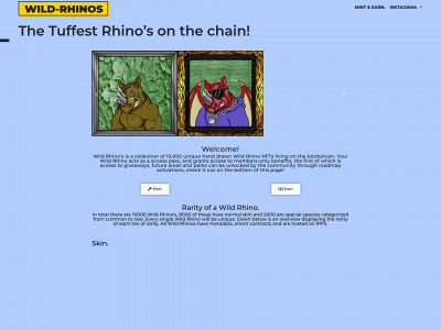 wild-rhinos.com snapshot