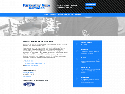 kirkcaldyautoservices.co.uk snapshot