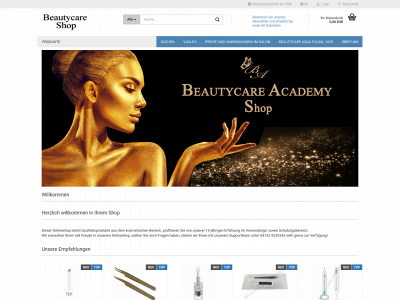 beautycare-academy.de snapshot