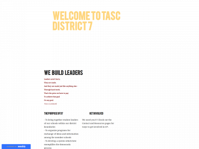 tascdistrict7.weebly.com snapshot
