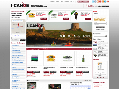 i-canoe.com snapshot