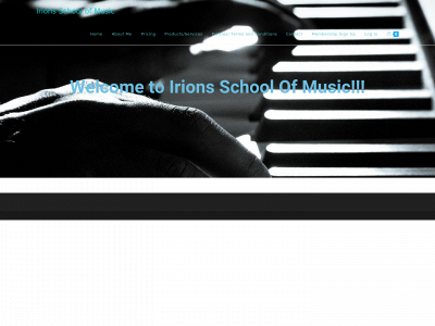 irionsschoolofmusic.com snapshot