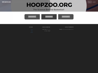 www.hoopzoo.org snapshot