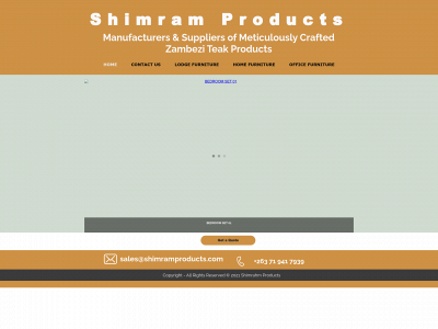 shimramproducts.com snapshot