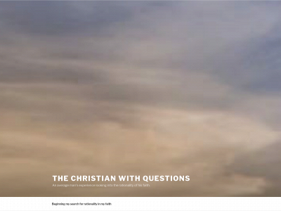 thechristianwithquestions.com snapshot