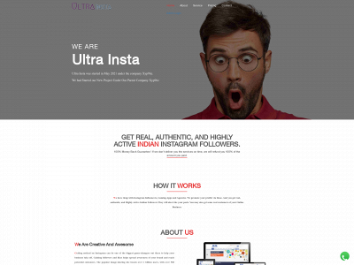 ultrainsta.com snapshot