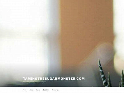 tamingthesugarmonster.com snapshot