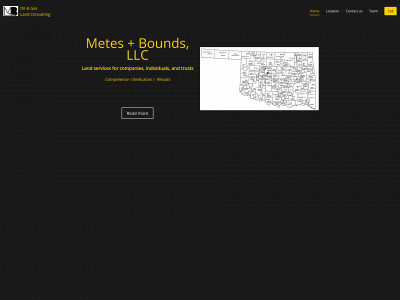 metes-bounds.com snapshot