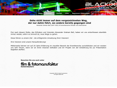 blackx-production.de snapshot