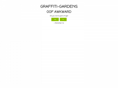 graffiti-gardens.com snapshot
