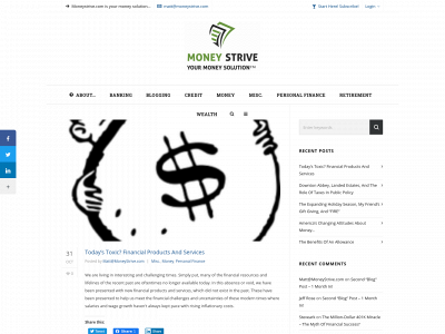 moneystrive.com snapshot