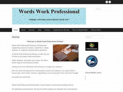 wordsworkprofessional.com snapshot