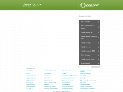 theex.co.uk snapshot