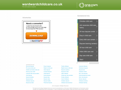 wardwardchildcare.co.uk snapshot