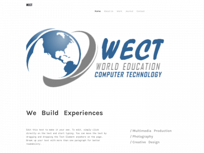wecteducaton.weebly.com snapshot