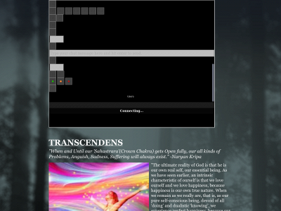 transcendens.net snapshot
