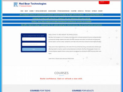 redbeartechnologies.com snapshot