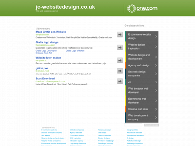 jc-websitedesign.co.uk snapshot