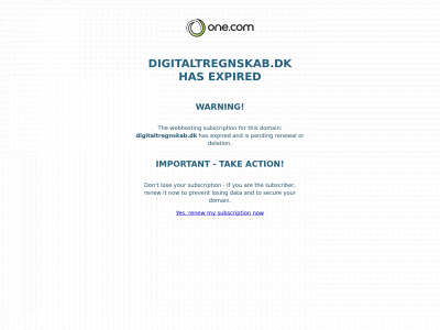 digitaltregnskab.dk snapshot