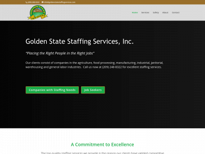 goldenstatestaffingservices.com snapshot
