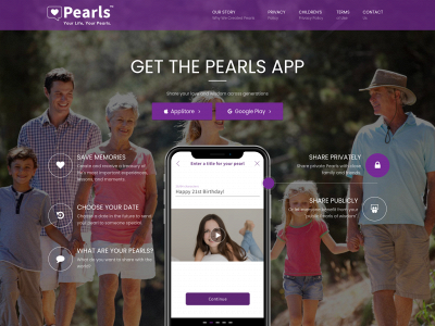 pearls-app.com snapshot