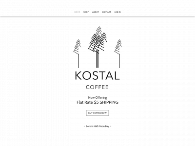 www.kostalcoffee.com snapshot