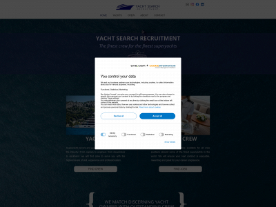 yachtsearchrecruitment.com snapshot