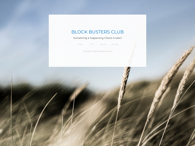 blockbustersclub.io snapshot