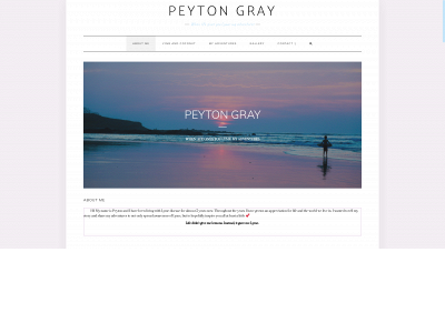 peyton-gray.com snapshot