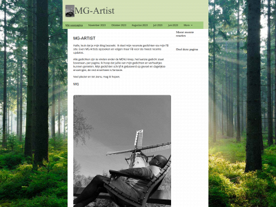 mg-artist.nl snapshot