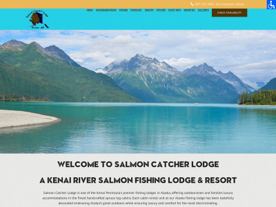 salmoncatcherlodge.com snapshot