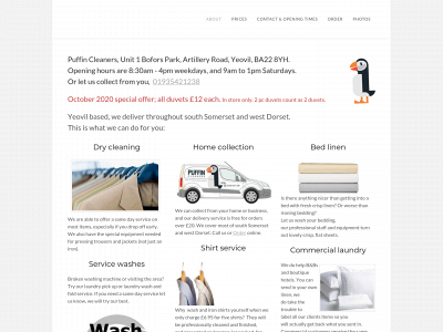 puffincleaners.weebly.com snapshot