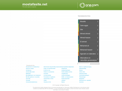 mostafasite.net snapshot