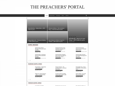 thepreachersportal.org snapshot
