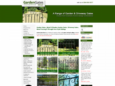 gardengatesdirect.co.uk snapshot