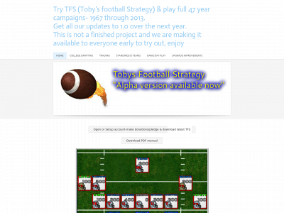 tobysfootball.com snapshot
