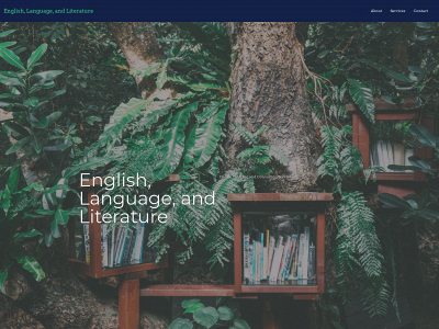 english-language-literature.com snapshot