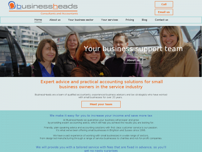 businessheads.co.uk snapshot